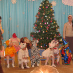 Воспитанники детского дома получили рождественские подарки от Лавры