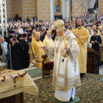 Святейший Патриарх Кирилл возглавил Всенощное бдение в Киево-Печерской Лавре