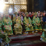 Епископат УПЦ, духовенство, монашествующие и прихожане Лавры молитвенно почтили Собор преподобных отцев Печерских, в Ближних пещерах почивающих