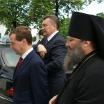 Киево-Печерскую Лавру посетили Президенты России и Украины