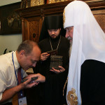 Сотрудники редакции сайта получили благословение Святейшего Патриарха