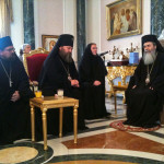 Иерусалимский Патриарх благословил паломническую группу во главе с архиепископом Павлом