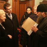 Председатель Сейма Литвы Ирена Дягутене встретилась с наместником Лавры