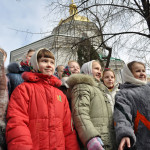 Лаврский детский хор принял участие в праздновании Православной Масленицы