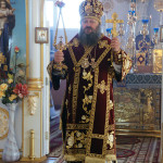 В Неделю Крестопоклонную архиепископ Павел молился в Бортническом монастыре