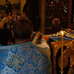 Наместник Лавры возглавил богослужение, традиционно совершаемое в Введенском монастыре в праздник Боголюбской иконы