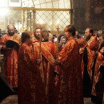 Общехристианская святыня прибыла в Лавру