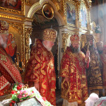 Митрополит Павел молился в Успенском храме села Борбин