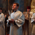 Братия монастыря совершили благодарственный молебен