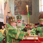 Празднование памяти прп. Ефрема Печерского объединило Лавру и кафедральный собор г. Кривой Рог