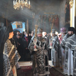 В Лавре совершили первую в нынешнем году Литургию Преждеосвященных Даров