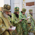 В день памяти преподобного Серафима Саровского Наместник Лавры молился в Феофании