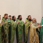 В день памяти преподобного Серафима Саровского Наместник Лавры молился в Феофании