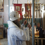 Митрополит Павел совершил богослужение в Бортническом монастыре
