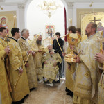 Начало юбилейным торжествам в Киеве положено освящением нижнего храма кафедрального собора