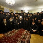 Братия Киево-Печерской Лавры поздравили Предстоятеля УПЦ с Днем рождения