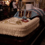 Наместник и братия молились у гроба почившего Священноархимандрита
