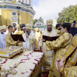 Новоизбранный Предстоятель УПЦ возведен на престол Митрополитов Киевских (+видео)