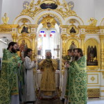 Митрополит Павел совершил литургию на горе Елеон