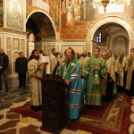 Митрополит Павел возглавил акафистное моление преподобным отцам Печерским