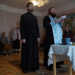 Братия обители посетила киевский гериатрический пансионат