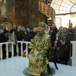 В храме прпп. Антония и Феодосия Печерских было совершено первое богослужение 2015 года