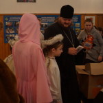 Братия Лавры посетила Детский дом, где были представлены праздничные выступления
