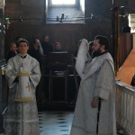Наместник Лавры совершил заупокойное богослужение в церкви прпп. Антония и Феодосия