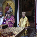В день 21-летия наместнического служения митрополита Павла была совершена Литургия