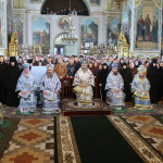 Митрополит Павел сослужил Предстоятелю УПЦ в Корецком ставропигиальном монастыре