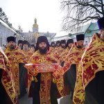 Паства и духовенство Киевской епархии молились с Предстоятелем в Лавре (обновлено)