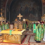 Наместник Лавры возглавил праздничное богослужение в Покровском монастыре г. Киева
