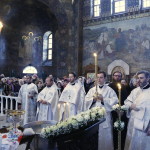 В Навечерие праздника Святого Богоявления в Лавре было совершено Великое освящение воды