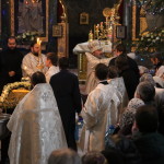 В Навечерие праздника Святого Богоявления в Лавре было совершено Великое освящение воды