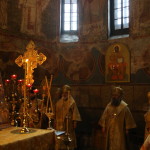 Митрополит Павел возглавил Литургию в древнем Кирилловском храме Киева