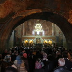 Митрополит Павел возглавил Литургию в древнем Кирилловском храме Киева