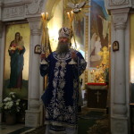 Митрополит Павел совершил богослужение в праздник Собора Пресвятой Богородицы