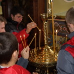 Обитель принимала юных паломников из Житомирской области
