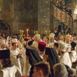 В праздник Светлого Христова Воскресения в Лавре совершены торжественные богослужения (видео)