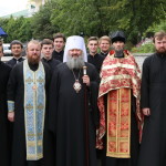 Наместник Лавры благословил открытие православной выставки «Медовый Спас»
