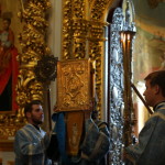 Metropolitan Pavel headed the acathistus chant to the Dormition of the Mother of God