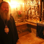 The place of the Crucifixion of God: Vicegerent of the Lavra performed the service
