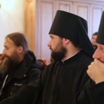 Meeting of brethren of the Lavra and schema-archimandrite Gabriel (Bunge)