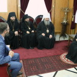 Meeting of metropolitan Pavel and Patriarch Theophilus of Jerusalem