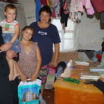 Соцотдел Лавры помогает переселенцам и многодетным семьям из Киевской области