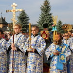 В Зимненском монастыре Наместник Лавры сослужил Предстоятелю УПЦ
