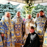 The anniversary celebrations of the Sviatogorsk Convent of Zimnee: The Vicegerent of the Lavra Metropolitan Pavel joined the Primate of the Ukrainian Orthodox Church (UOC) led