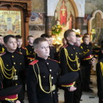 В Лавре состоялось традиционное посвящение в кадеты