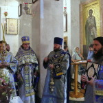 В Успенском храме в селе Томашовка Литургию совершил митрополит Павел