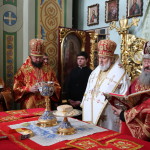 Богослужение в Городницком монастыре Житомирской области возглавил Наместник Лавры